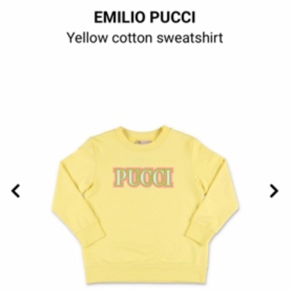 Luxury Emilio Pucci Girl's Sweatshirt, Sz 14 - Picture 1 of 6